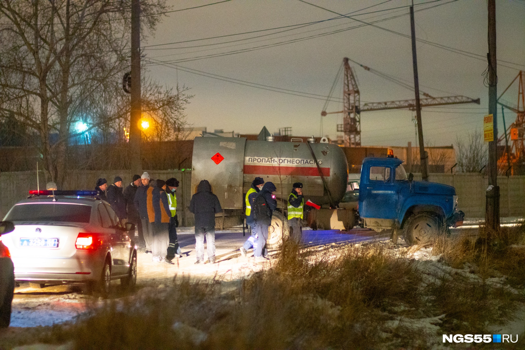 Новости омск дтп. Авария с газовозом в Омске и Омской.