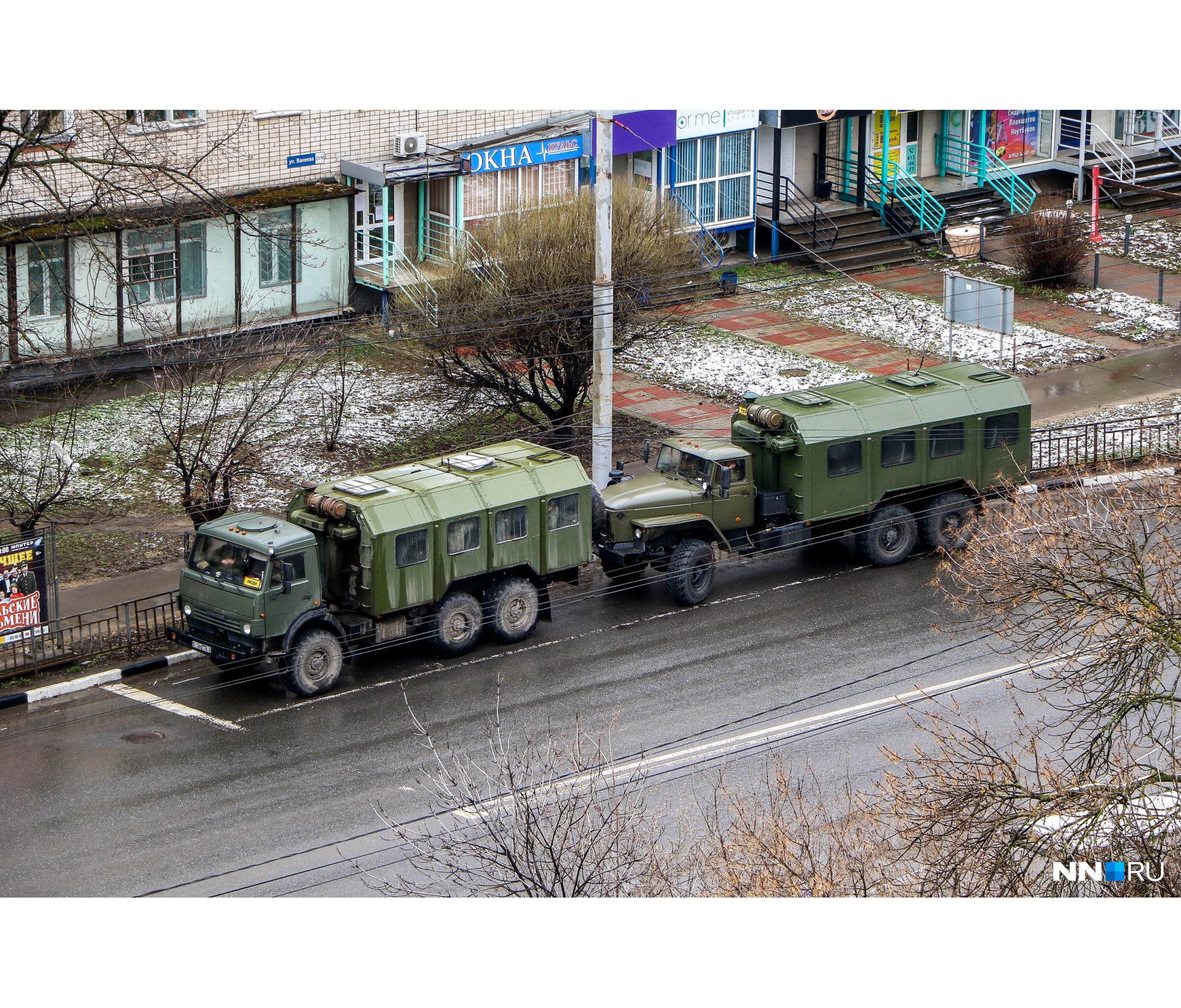 Понятно, что объект военный, даже издали Понятно, что объект военный, даже издали