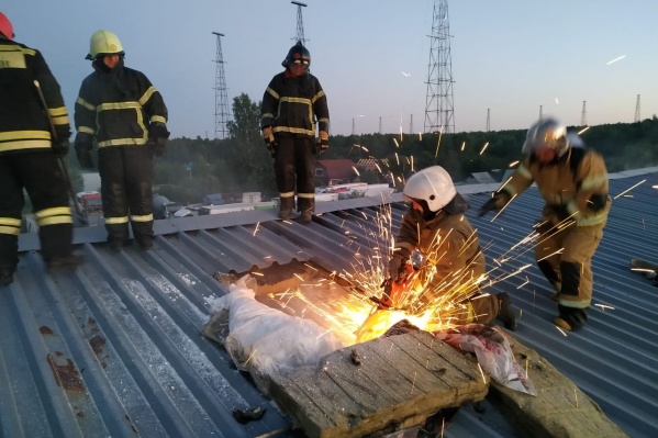 Площадь пожара составляет 800 квадратных метров Площадь пожара составляет 800 квадратных метров