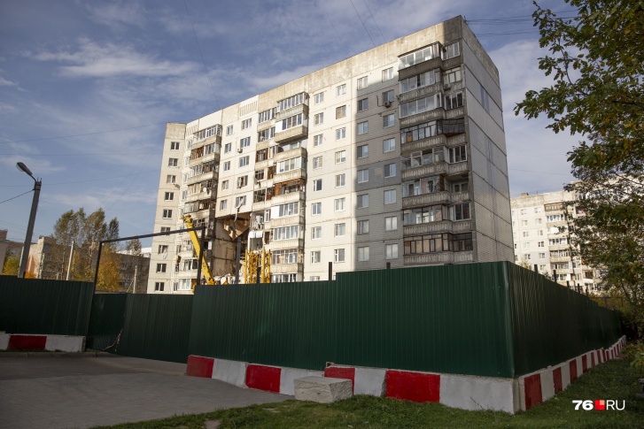 Решение о признании дома в Ярославле, где взорвался газ, аварийным принято 29 октября