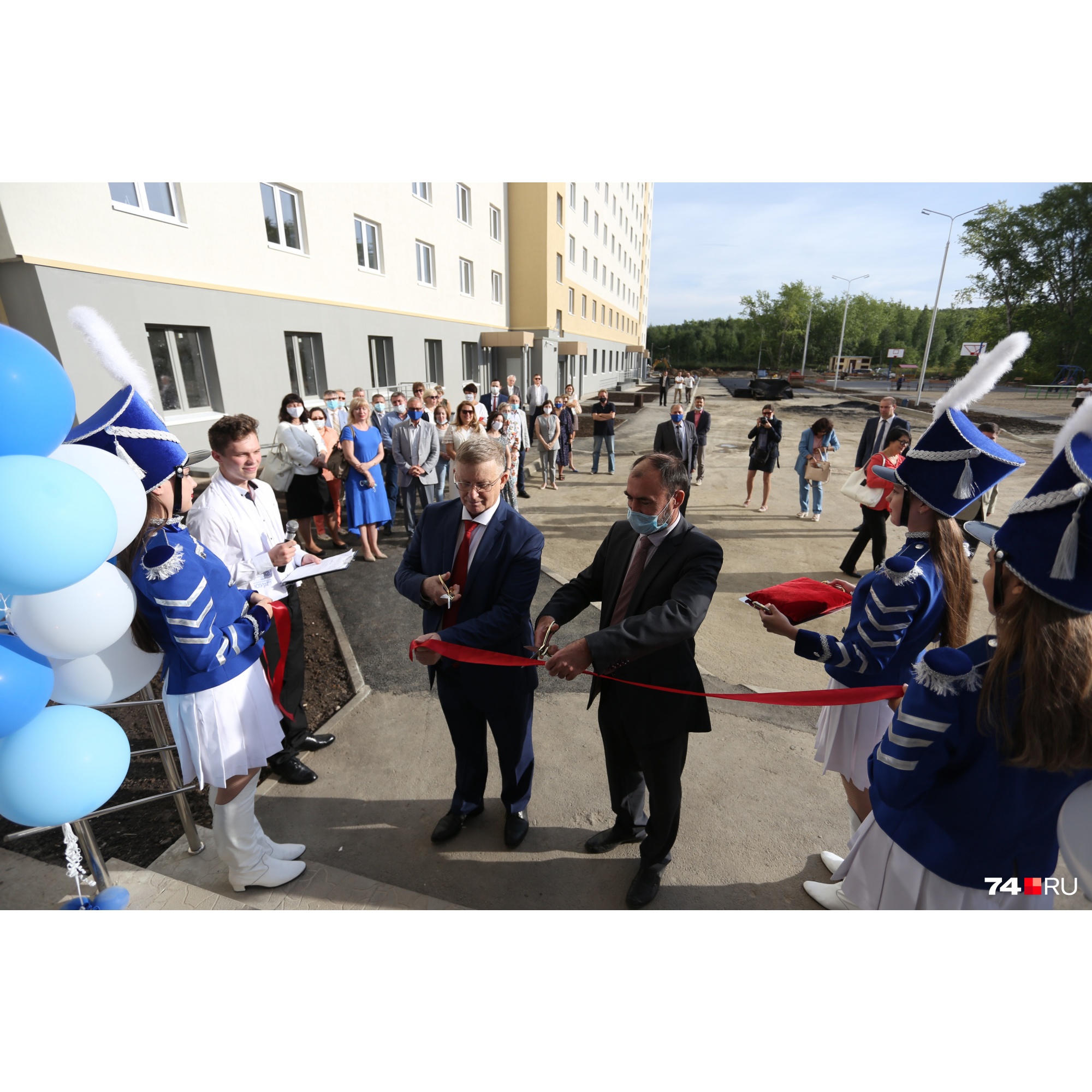 Сегодня корпус для аспирантов и преподавателей торжественно открыли Сегодня корпус для аспирантов и преподавателей торжественно открыли