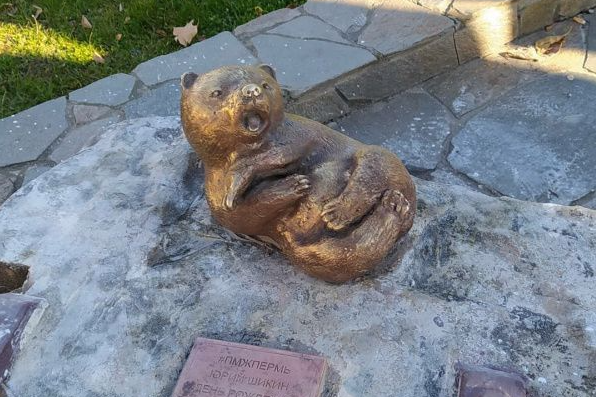 Ангел и новорожденный медведь: на пермских улицах появились новые арт-объекты