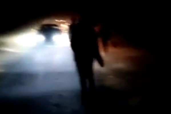 Люди с трудом разбирали дорогу Люди с трудом разбирали дорогу