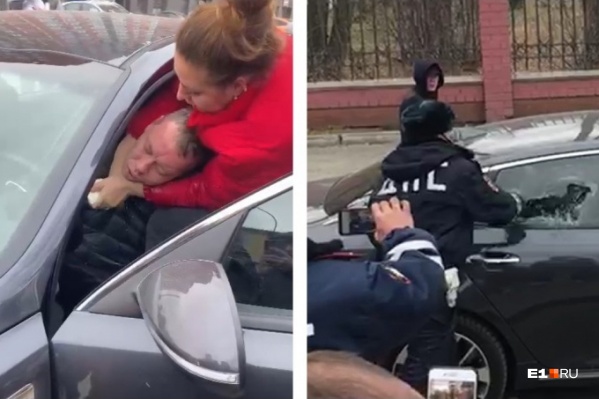 На помощь водителю пришли очевидцы и сотрудники ДПС На помощь водителю пришли очевидцы и сотрудники ДПС