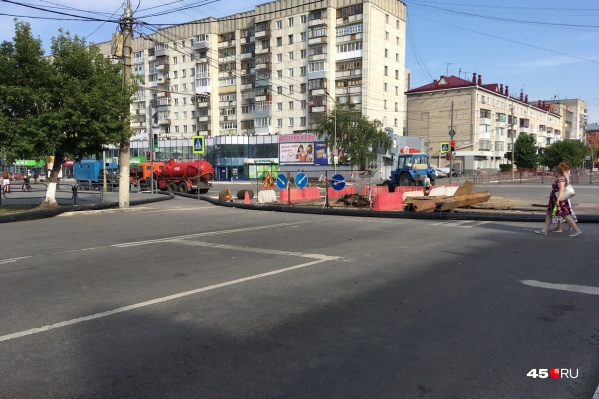 Улицу Пролетарскую перекрывают регулярно Улицу Пролетарскую перекрывают регулярно
