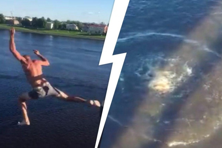 В Рыбинске подвыпивший мужчина прыгнул с моста