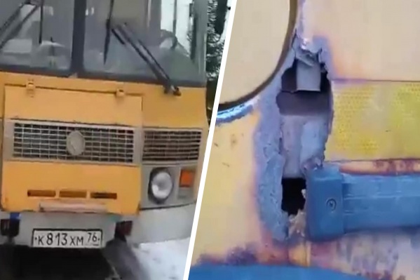 У автобуса прогнил корпус по периметру. Поражения значительные У автобуса прогнил корпус по периметру. Поражения значительные 