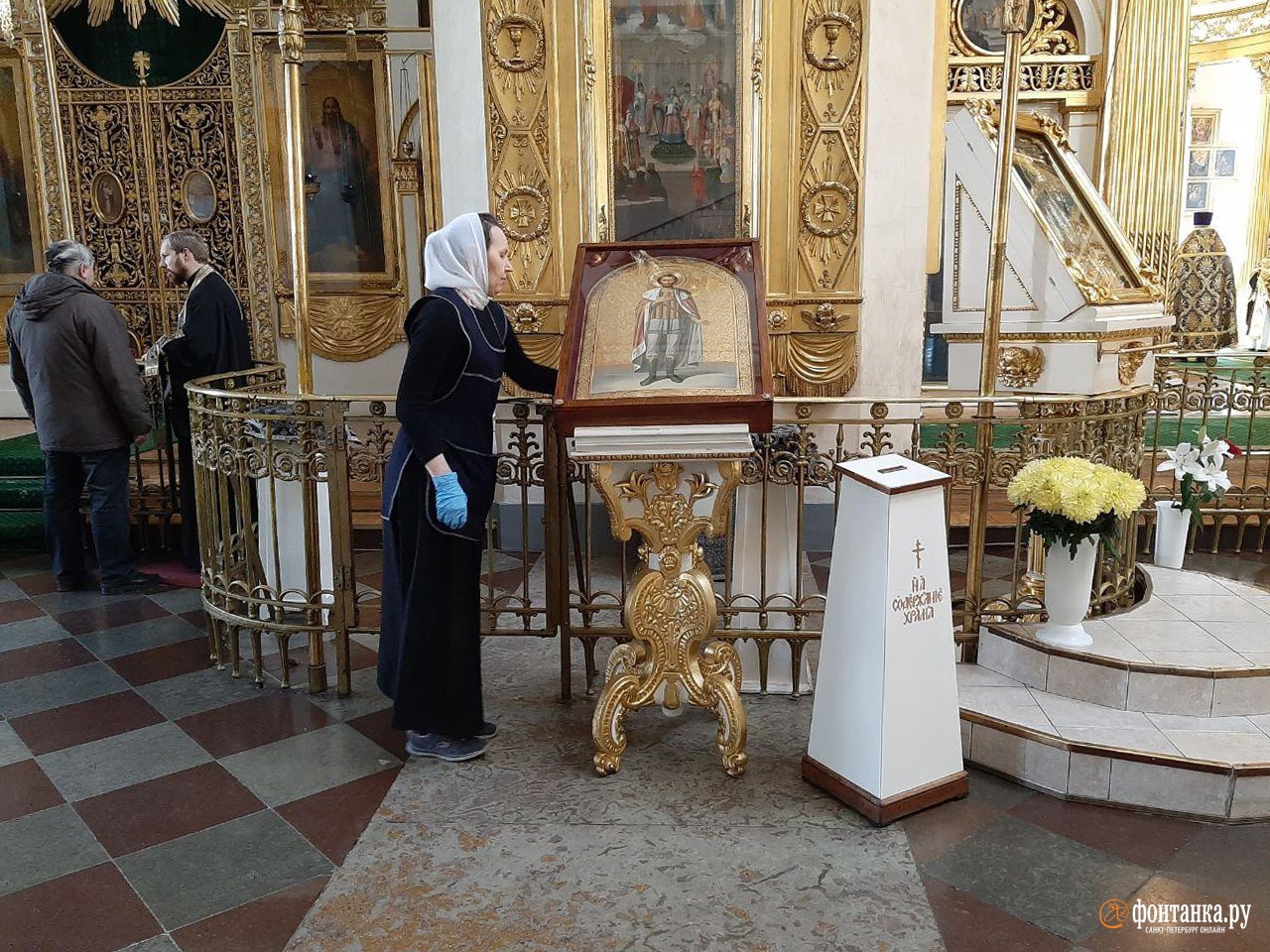 Утренняя служба в Спасо-Преображенском соборе