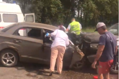 В ДТП пострадали два человека В ДТП пострадали два человека 