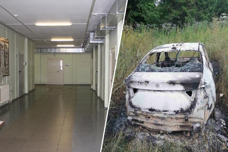 После побега из больницы в Байболовке два пациента вызвали такси, а потом убили водителя и сожгли машину