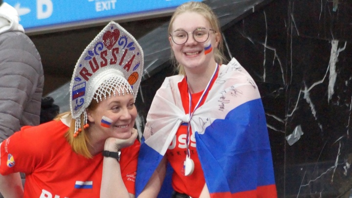 Как сборная России победила команду Северной Македонии в матче Евробаскета: фоторепортаж из Перми