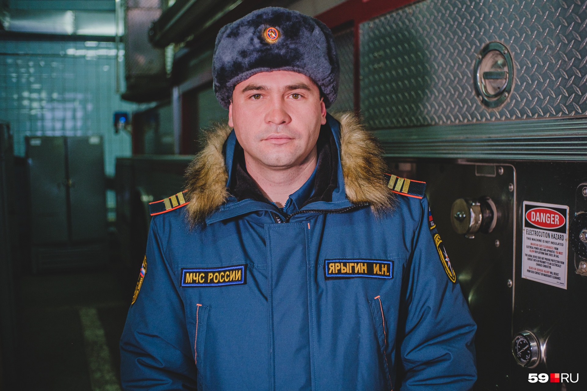 Пожарным Иван Ярыгин работает семь лет