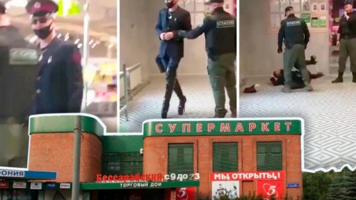 В Челябинске арестовали покупателя на каблуках, которого в «Пятёрочке» нокаутировал охранник
