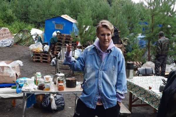 Ксения Собчак активно общается с борцами за Куштау Ксения Собчак активно общается с борцами за Куштау