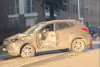 В результате ДТП пострадал водитель легковушки В результате ДТП пострадал водитель легковушки