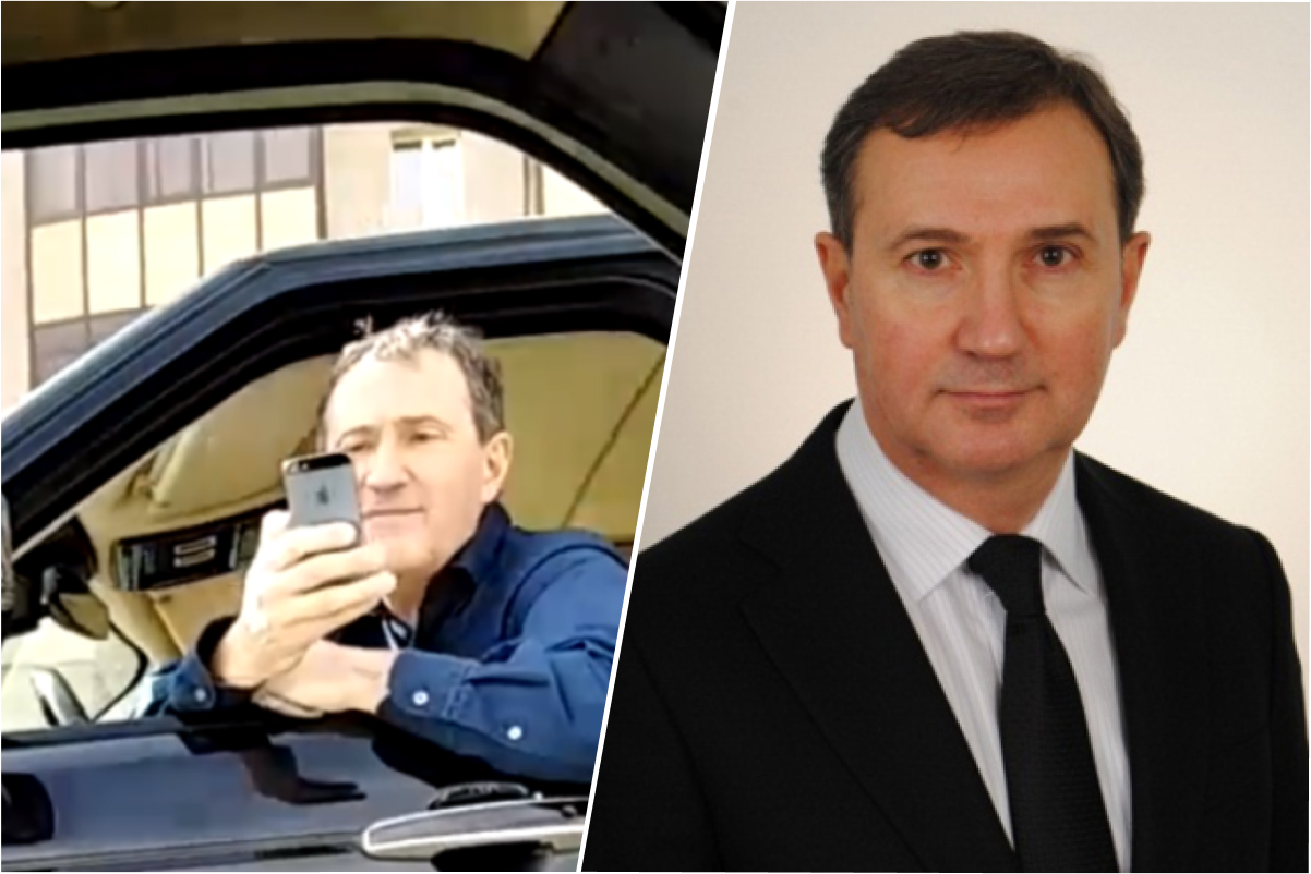 Депутат Юрий Шпаков оказался недоволен тем, что видео с перепалкой попало в интернет. В момент конфликта он также включил камеру Депутат Юрий Шпаков оказался недоволен тем, что видео с перепалкой попало в интернет. В момент конфликта он также включил камеру