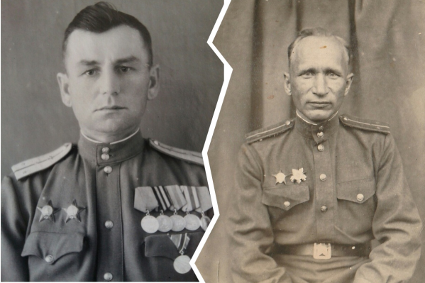 Слева — Михаил Семенович Хохонов, справа — Игнатий Николаевич Васенёв Слева — Михаил Семенович Хохонов, справа — Игнатий Николаевич Васенёв