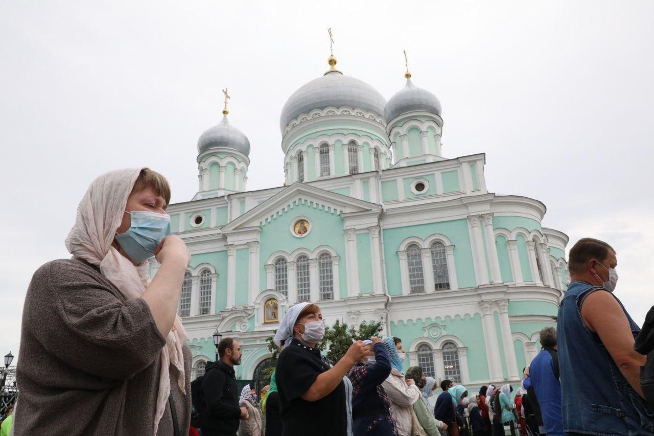 В Дивееве сегодня пасмурно В Дивееве сегодня пасмурно