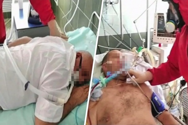 Эти пациенты лежат в 20-й больнице, которую переоборудовали под «ковидный» госпиталь Эти пациенты лежат в 20-й больнице, которую переоборудовали под «ковидный» госпиталь