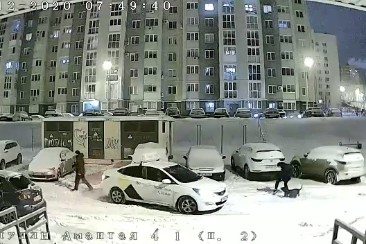 По словам очевидца, эту собаку видели во дворе неоднократно, и у нее есть хозяин По словам очевидца, эту собаку видели во дворе неоднократно, и у нее есть хозяин