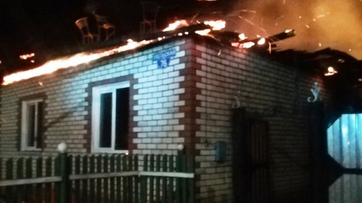 Семья с ребенком погибла в пожаре в Челябинской области