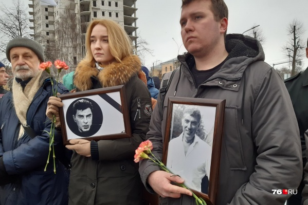 В Ярославле вспомнили Бориса Немцова В Ярославле вспомнили Бориса Немцова