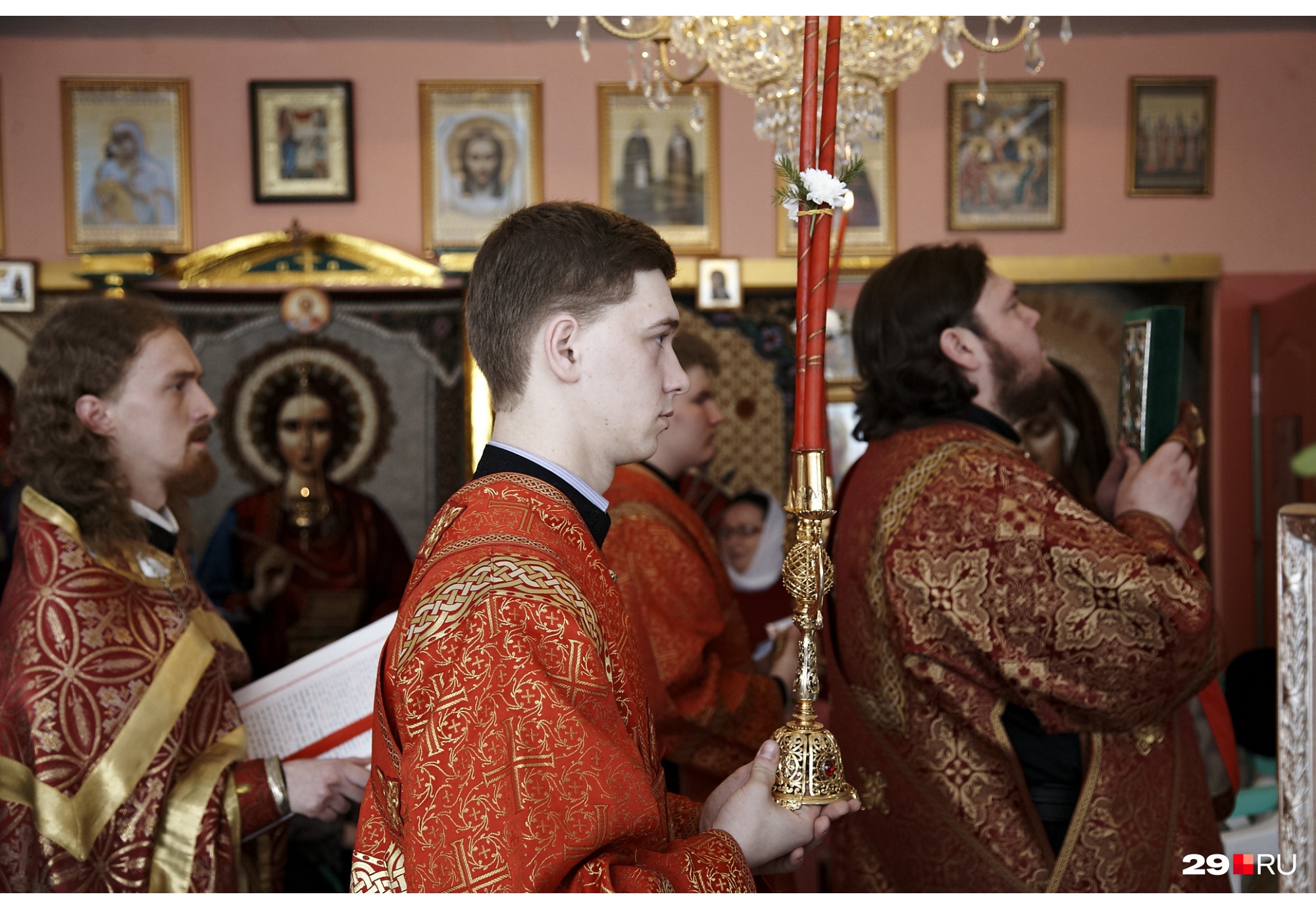 Празднуйте Пасху не выходя из дома: прямой эфир из Ильинского собора Архангельска