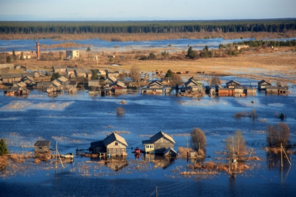 Большая вода добралась до маленьких населенных пунктов Большая вода добралась до маленьких населенных пунктов