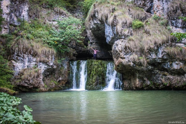 Водопад Атыш находится в 150 км от Уфы