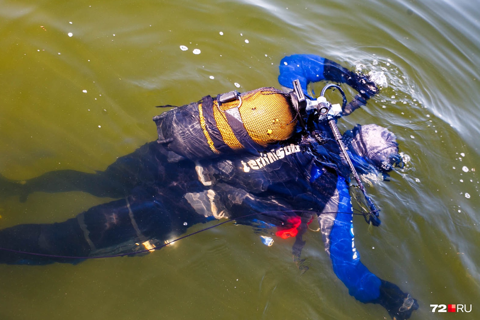 В Тобольске рядом с нефтебазой утонул мужчина