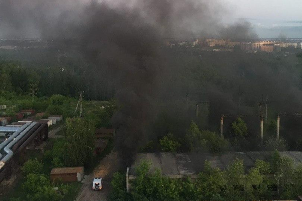 Дымом заволокло округу Дымом заволокло округу
