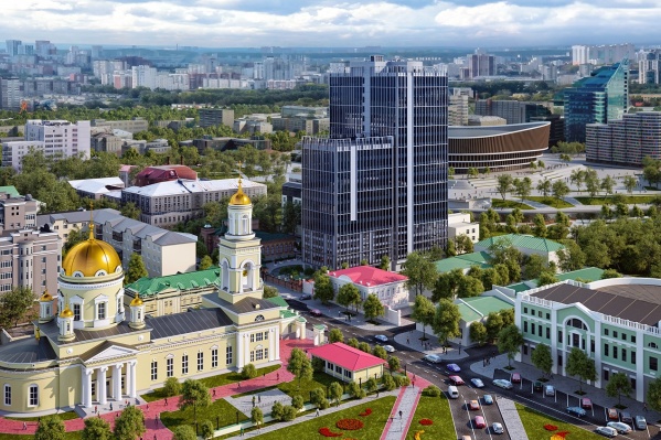 БЦ NEBOPLAZA находится в сердце города БЦ NEBOPLAZA находится в сердце города
