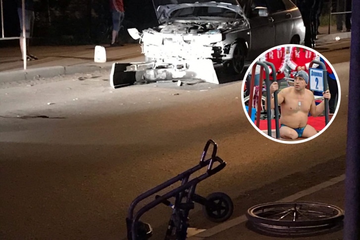 Спортсмен-колясочник из Тюмени рассказал о своем состоянии после ДТП (его сбил пьяный водитель)