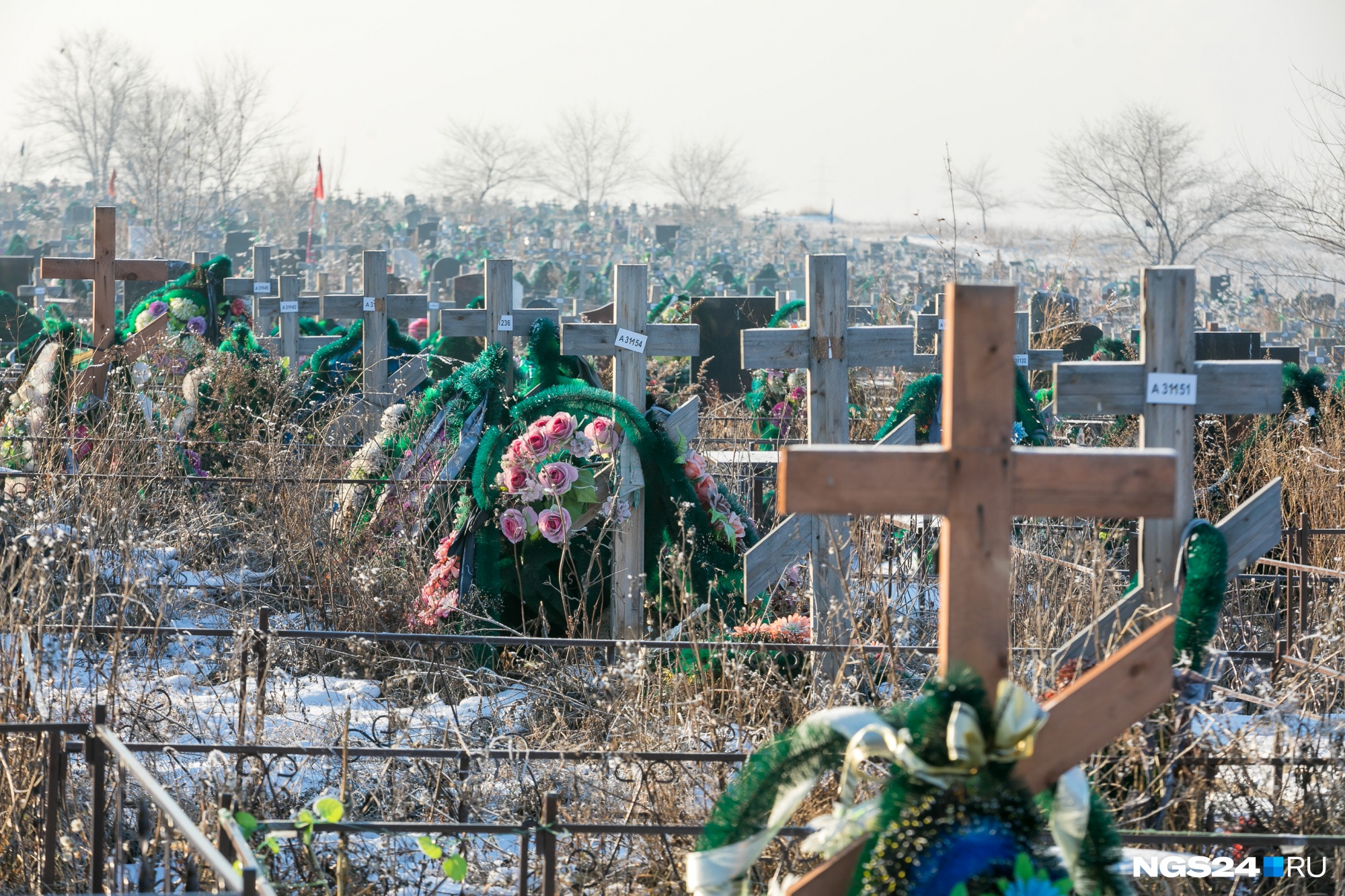 Зыковское кладбище Красноярск