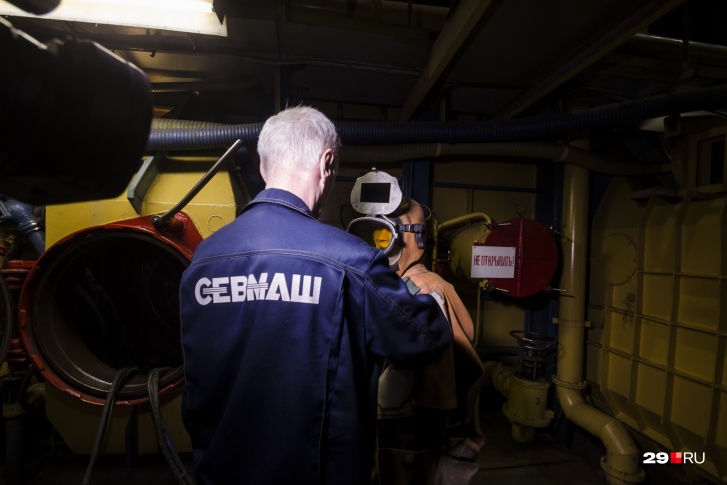 Севмаш сейчас работает в полном объеме и в обычном режиме<br> Севмаш сейчас работает в полном объеме и в обычном режиме<br>
