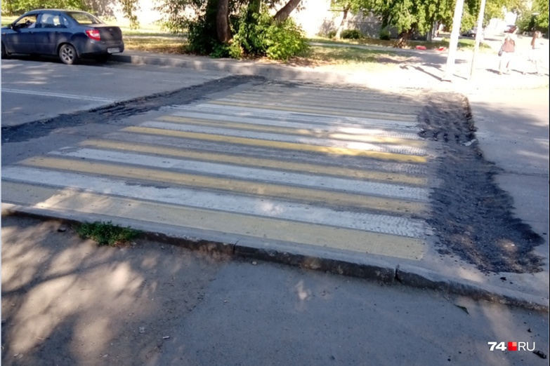 В июле здесь уже работала техника В июле здесь уже работала техника