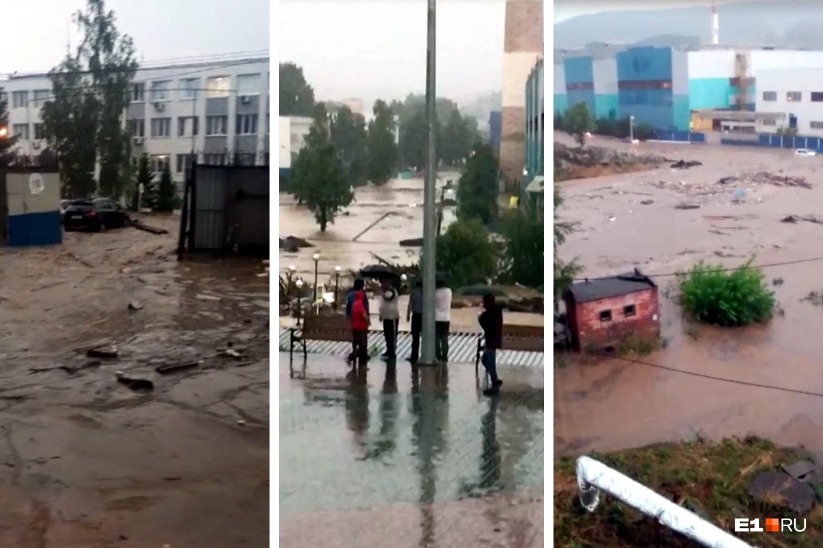 В Нижних Сергах из-за потопа остановили завод НЛМК-Урал