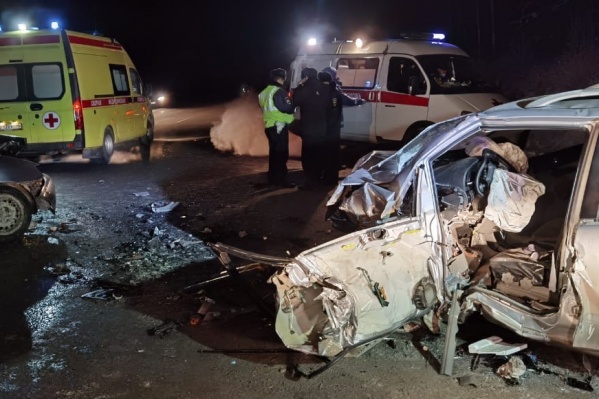 В ДТП несколько пострадавших В ДТП несколько пострадавших
