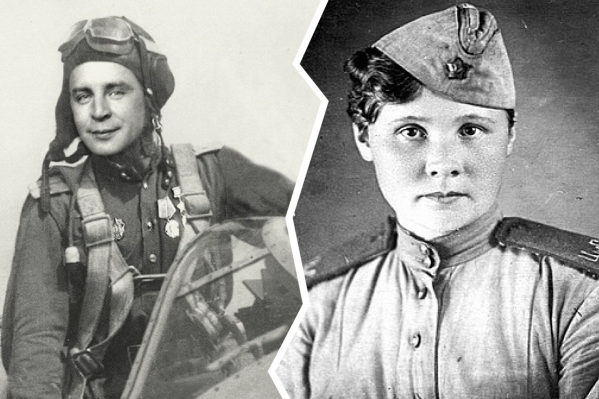 На фотографии — летчик Николай Краснов и телефонистка Надежда Барамзина, которая ушла на войну из Пермского педагогического института На фотографии — летчик Николай Краснов и телефонистка Надежда Барамзина, которая ушла на войну из Пермского педагогического института