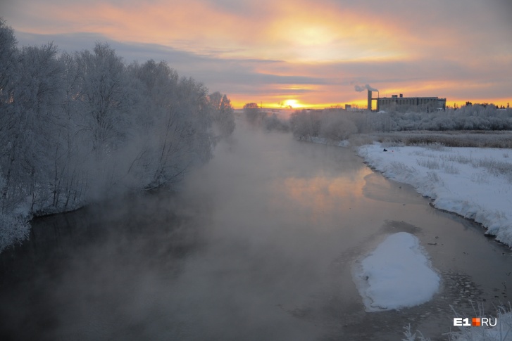 Морозы продержатся на Урале до конца декабря