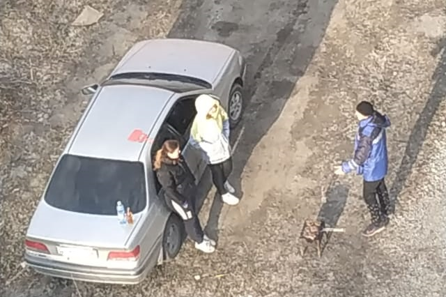 «Карантин? Не, не слышали», — пошутил читатель, который поделился с нами фотографиями «Карантин? Не, не слышали», — пошутил читатель, который поделился с нами фотографиями