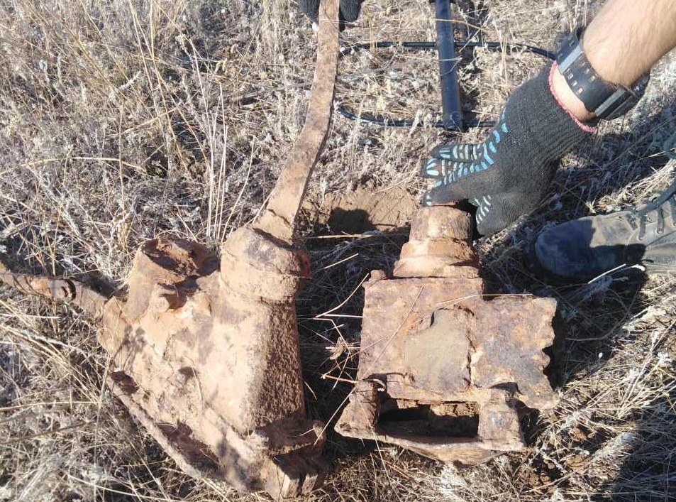 «Экипаж, скорее всего, был в машине»: под Волгоградом нашли остатки танка Т-34