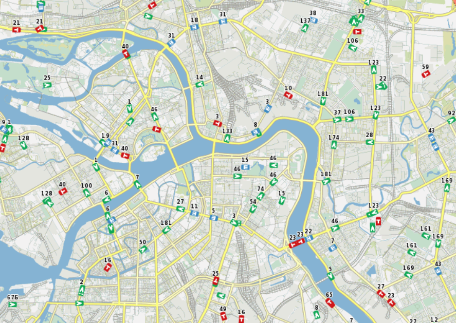 Карта транспорта кострома онлайн движения
