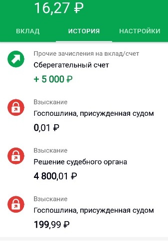 Выплаты сразу же забрали в связи с решением судебного органа. И госпошлину взяли Выплаты сразу же забрали в связи с решением судебного органа. И госпошлину взяли