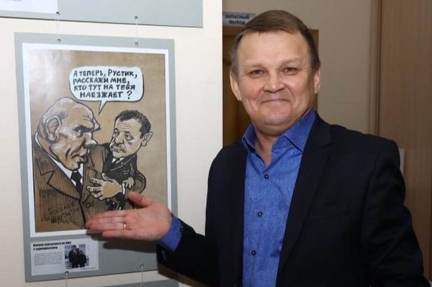 В Уфе знаменитый карикатурист Камиль Бузыкаев попал в реанимацию