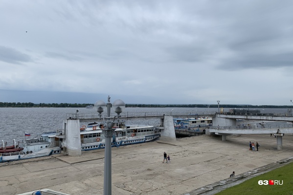 Левый берег волги самара