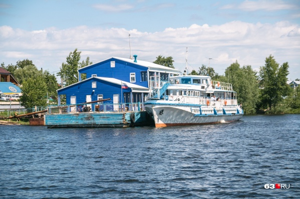 Автомобильная переправа самара рождествено