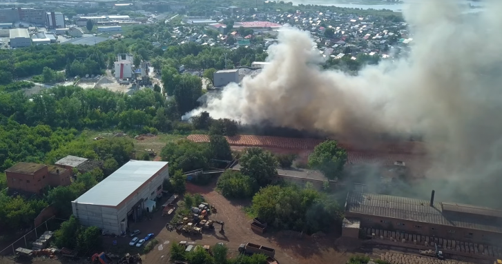В Самаре озвучили предположительную версию гигантского пожара на складах