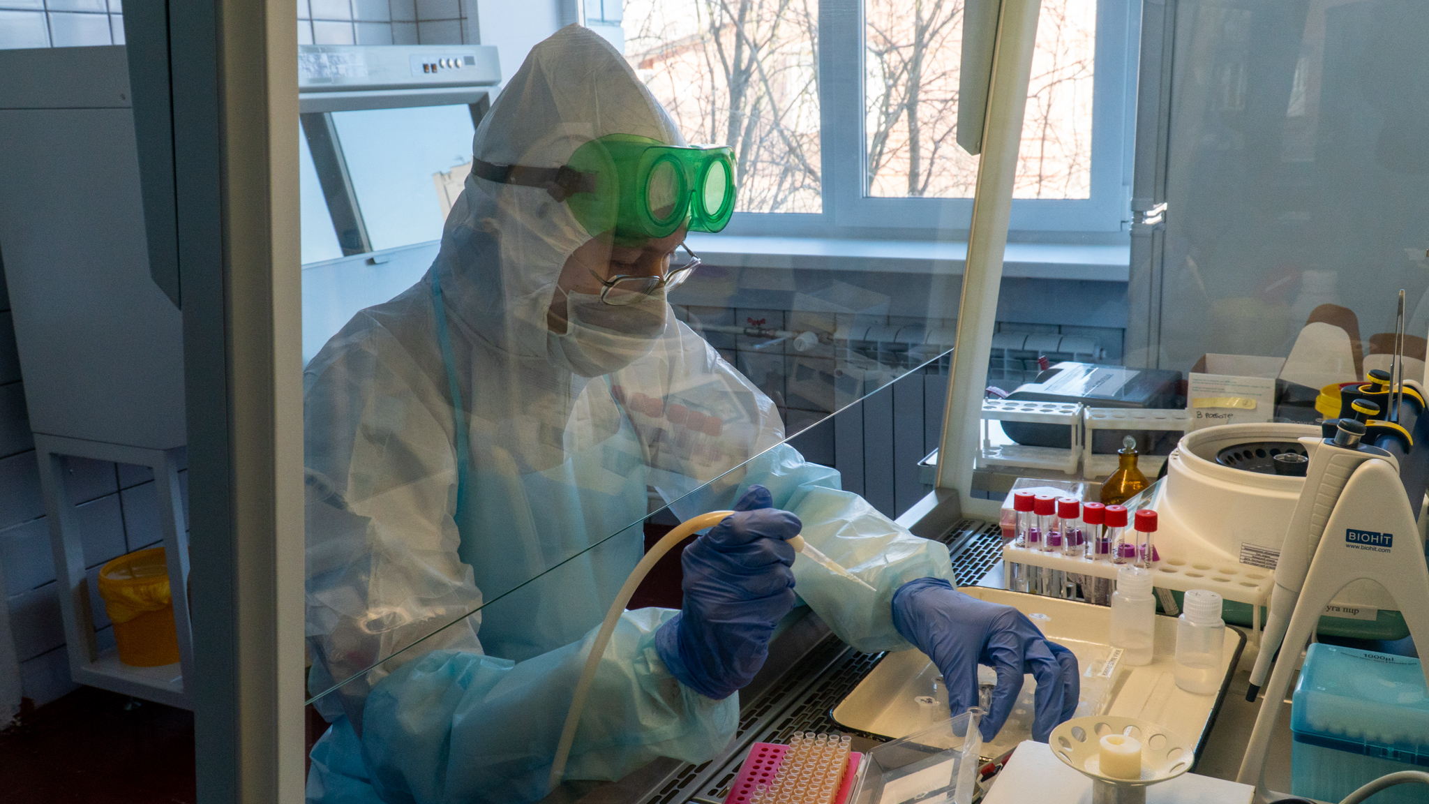Побывали в лаборатории по выявлению COVID-19: хроники коронавируса в Архангельске