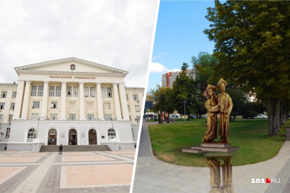 Композицию собираются поставить сбоку от главного входа в вуз Композицию собираются поставить сбоку от главного входа в вуз